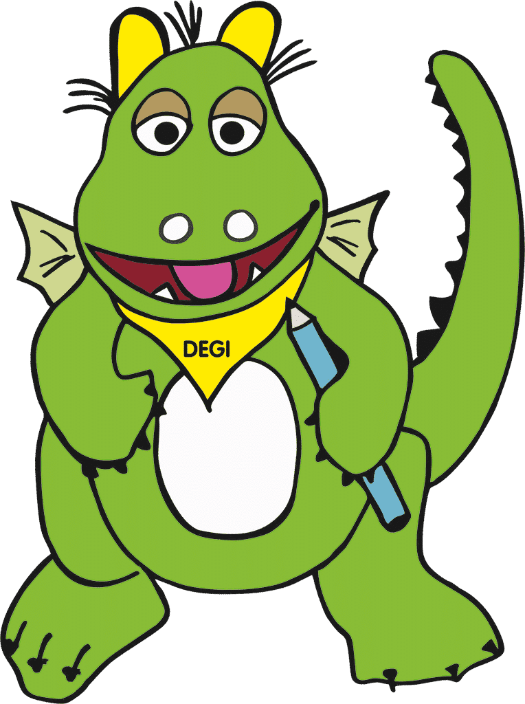 Degerfeldschule Butzbach - Degi unser Maskotchen