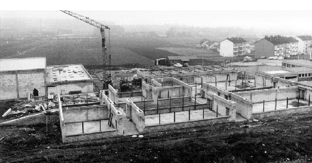 Degerfeldschule Butzbach - Chronik - Bau der Grundschule und Fertigstellung im September 1967